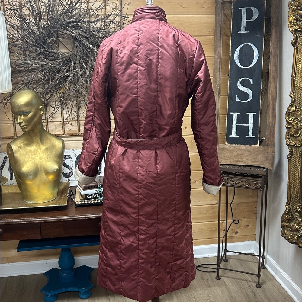 Vintage reversible trenchcoat - Picture 17 of 17